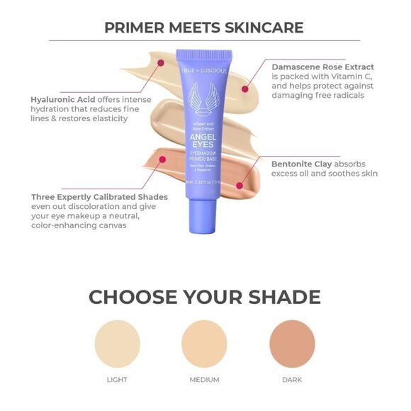 Angel Eyes Eyeshadow Primer by True + Luscious - light nude - Picture 8 of 8